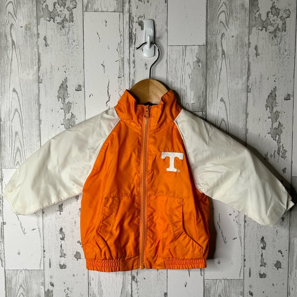 STARTER Other - Tennessee Volunteers Vols Orange Windbreaker Jacket Baby Toddler Sz 12 Months.